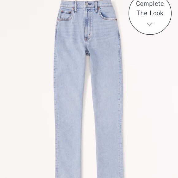 Abercrombie & Fitch Denim - A&F 90s Slim Ultra High Rise Jean Sz 8
